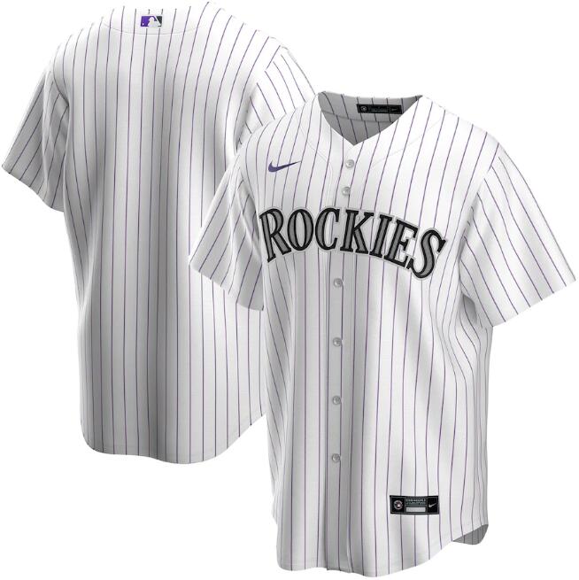 Colorado Rockies white jersey