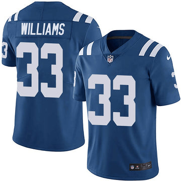 Colts #33 Jonathan Williams Blue Jersey