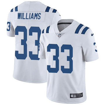 Colts #33 Jonathan Williams White Jersey