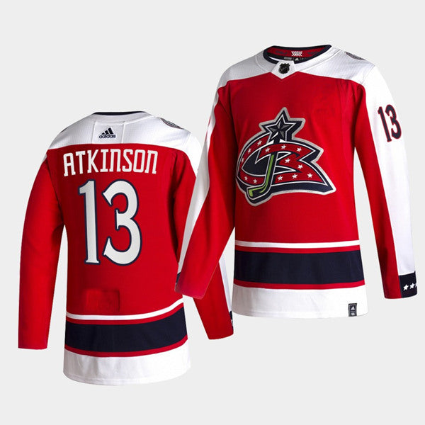 Cam Atkinson Columbus Blue Jackets red Reverse Retro jersey