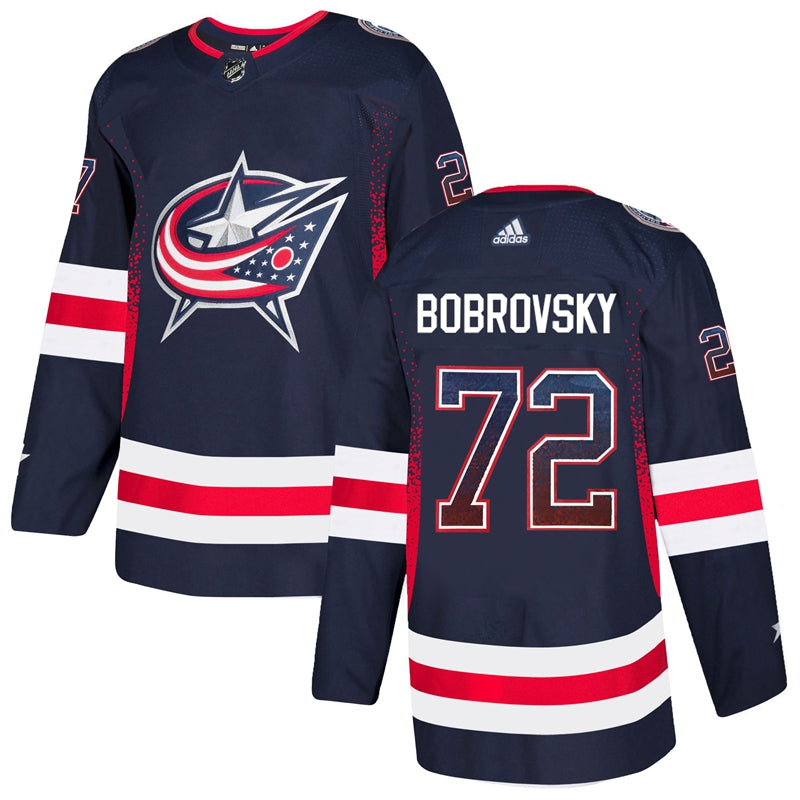 Sergei Bobrovsky Columbus Blue Jackets navy Fashion jersey