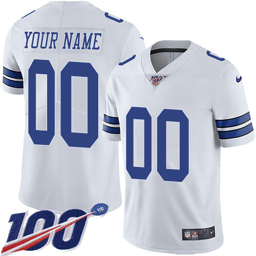 Cowboys 100th Season White Jersey
