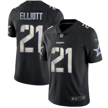 Cowboys #21 Ezekiel Elliott 2018 Impact Jersey