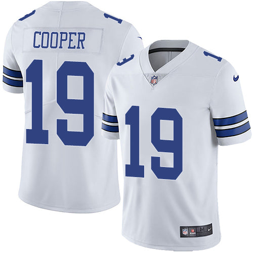 Cowboys #Dallas Cowboys #19 Amari Cooper White Jersey