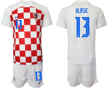 Vlasic Croatia National Team white Home jersey