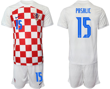 Pasalic Croatia National Team white Home jersey