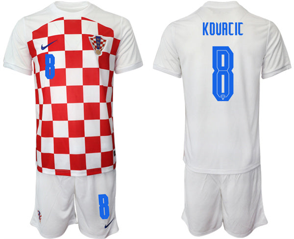 Kovacic Croatia National Team white Home jersey