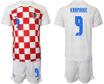Kramaric Croatia National Team white Home jersey