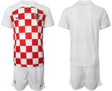 Custom Croatia National Team white Home jersey