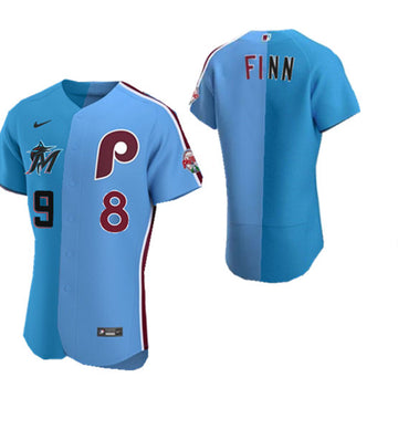 Custom Phillies-Mariners Philadelphia Phillies Split jersey