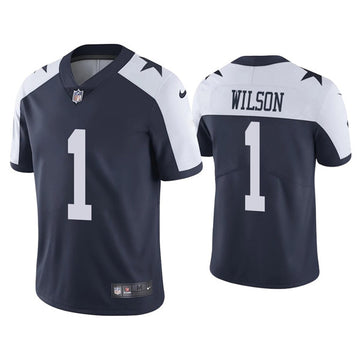 Dallas Cowboys #1 Cedrick Wilson Navy Jersey