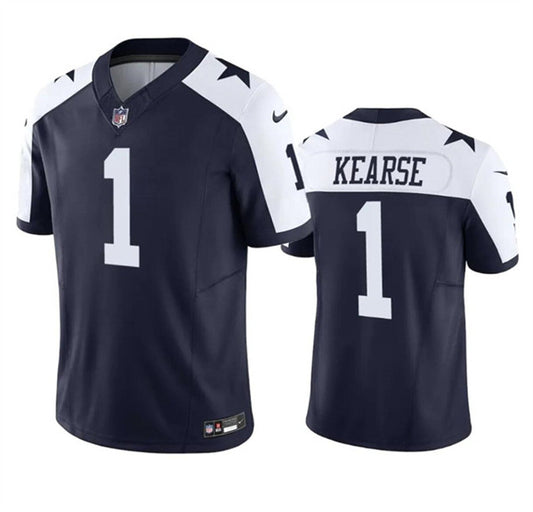 Dallas Cowboys #1 Jayron Kearse Navy-White 2023 FUSE Jersey