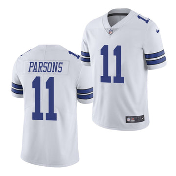 Dallas Cowboys #11 Micah Parsons 2021 Draft White Jersey