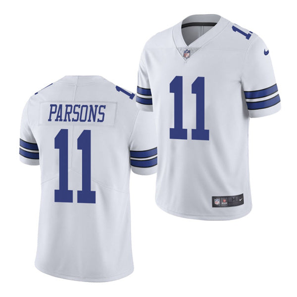 Dallas Cowboys #11 Micah Parsons 2021 Draft White Jersey