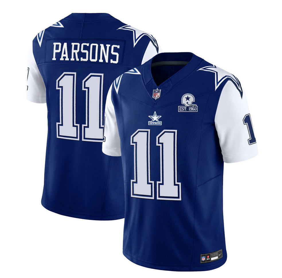 Micah Parsons Dallas Cowboys navy FUSE jersey