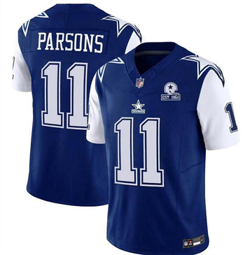 Micah Parsons Dallas Cowboys navy FUSE jersey
