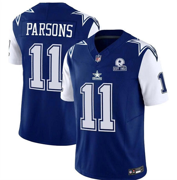 Micah Parsons Dallas Cowboys navy FUSE jersey
