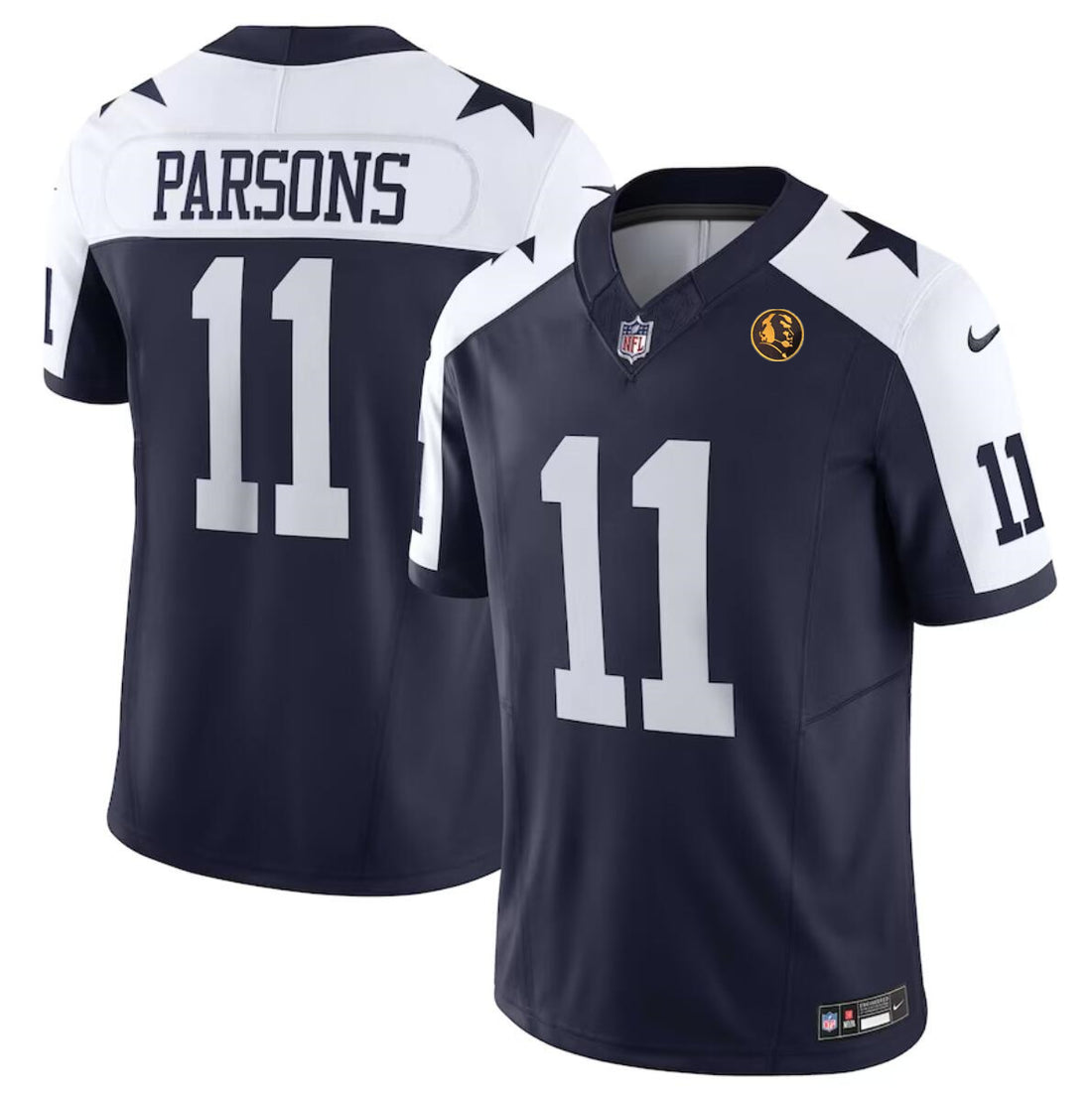 Micah Parsons Dallas Cowboys navy FUSE jersey