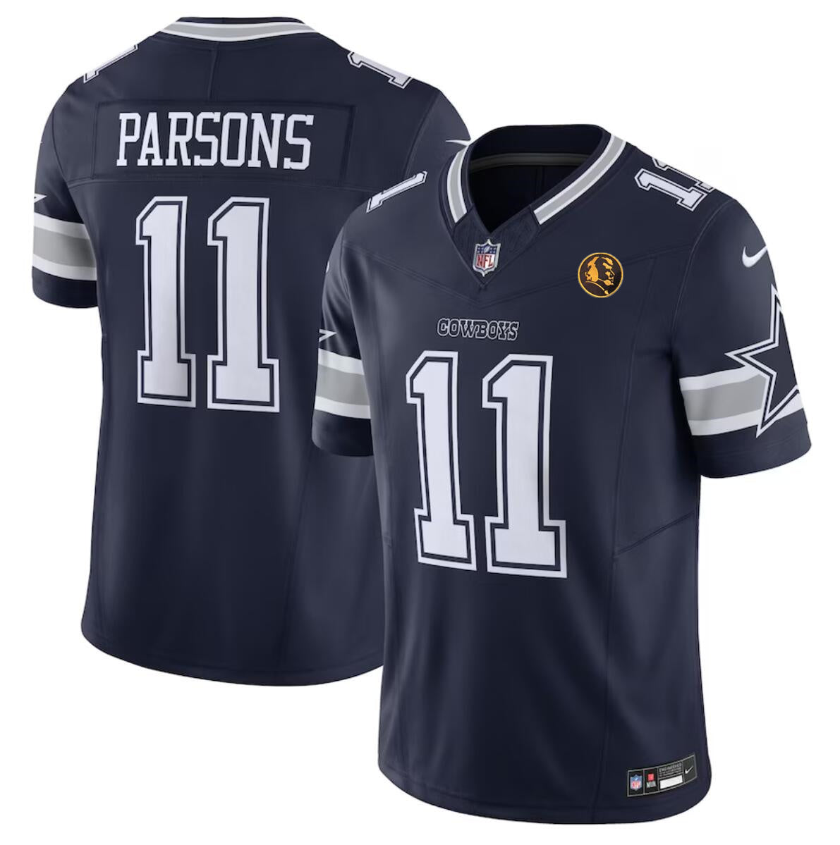 Micah Parsons Dallas Cowboys navy FUSE jersey