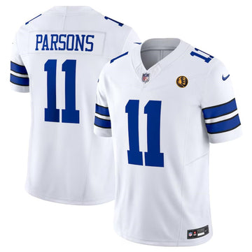 Micah Parsons Dallas Cowboys white FUSE jersey