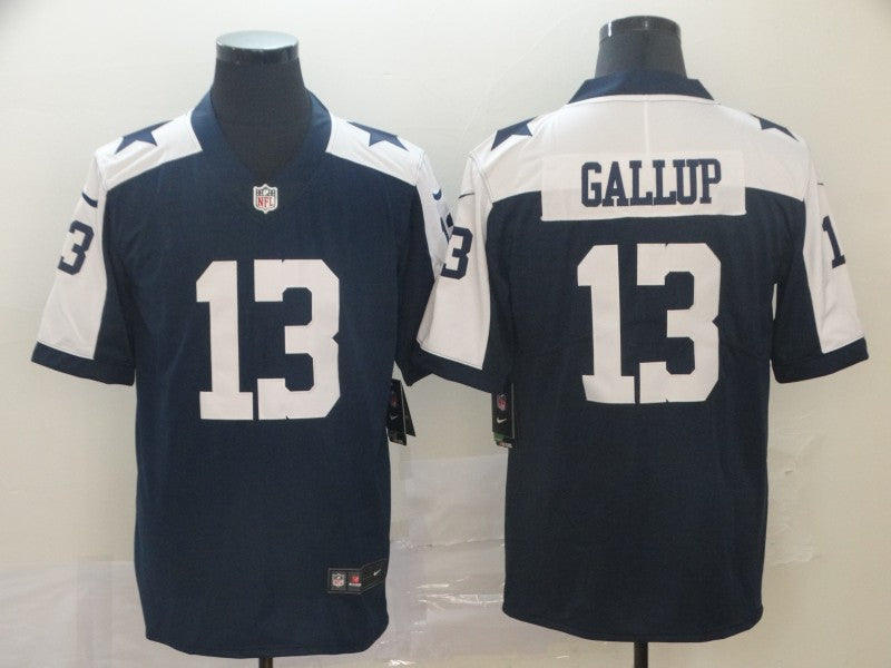 Dallas Cowboys #13 Michael Gallup 2019 Navy Jersey