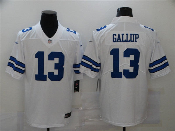 Dallas Cowboys #13 Michael Gallup 2019 White Jersey