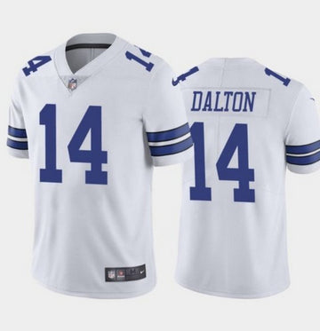 Dallas Cowboys #14 Andy Dalton White Jersey