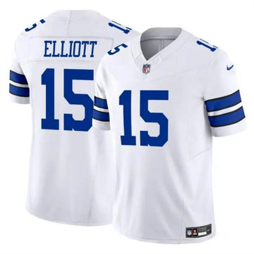 Ezekiel Elliott Dallas Cowboys white FUSE jersey