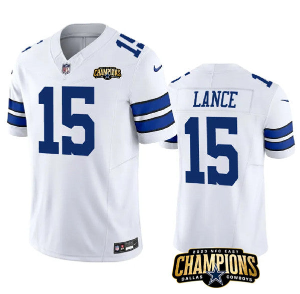 Trey Lance Dallas Cowboys white FUSE jersey