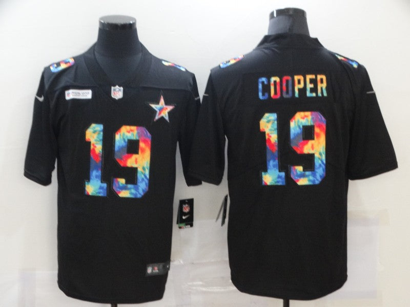 Dallas Cowboys #19 Amari Cooper 2020 Black Crucial Catch Jersey