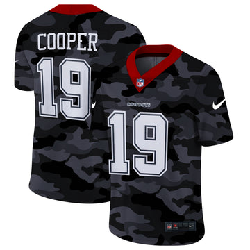 Dallas Cowboys #19 Amari Cooper 2020 Camo Jersey