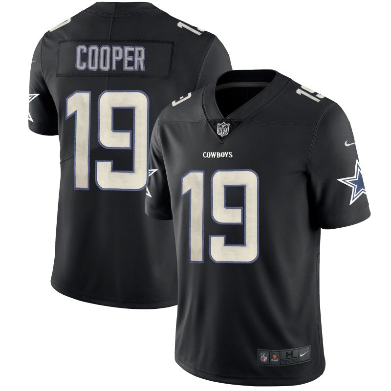 Dallas Cowboys #19 Amari Cooper Black 2018 Impact Jersey