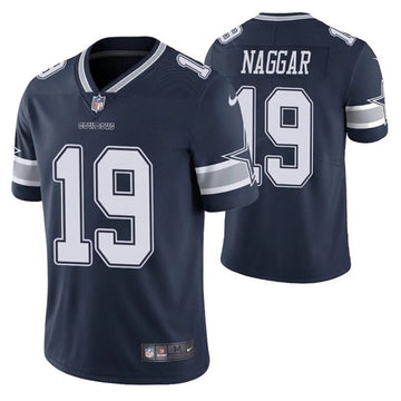 Dallas Cowboys #19 Chris Naggar Navy Jersey