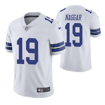 Dallas Cowboys #19 Chris Naggar White Jersey
