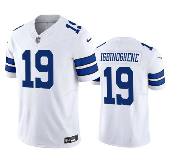 Noah Igbinoghene Dallas Cowboys white FUSE jersey