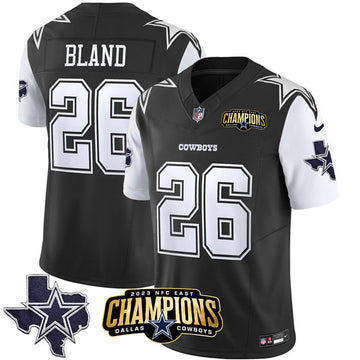 DaRon Bland Dallas Cowboys black-white FUSE jersey