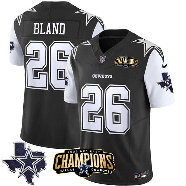 DaRon Bland Dallas Cowboys black-white FUSE jersey