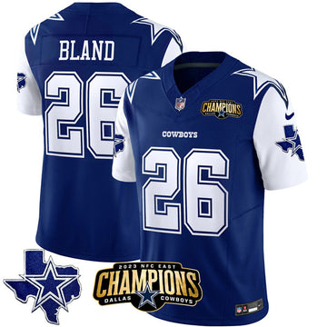 DaRon Bland Dallas Cowboys blue-white FUSE jersey