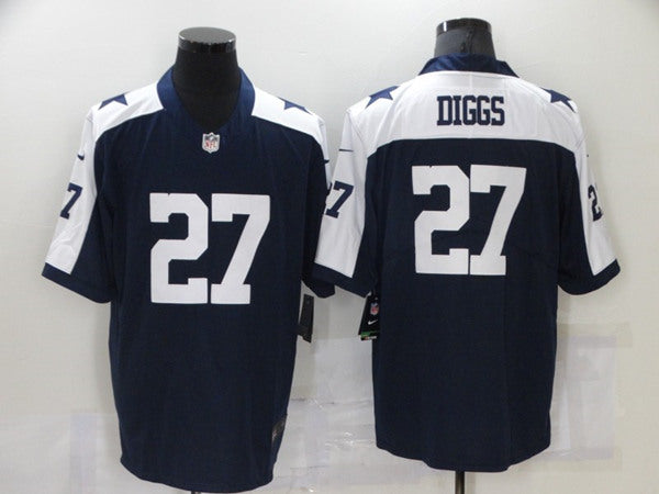 Trevon Diggs Dallas Cowboys navy jersey