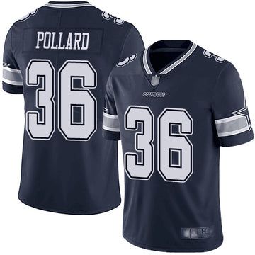 Dallas Cowboys #36 Tony Pollard Navy Jersey