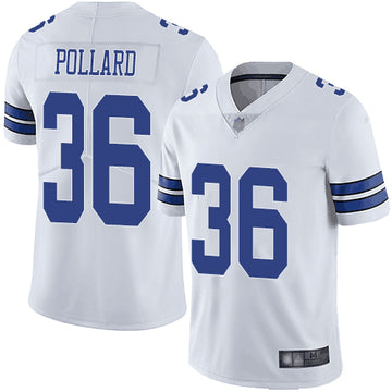 Dallas Cowboys #36 Tony Pollard White Jersey