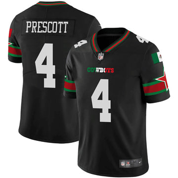 Dak Prescott Dallas Cowboys black jersey