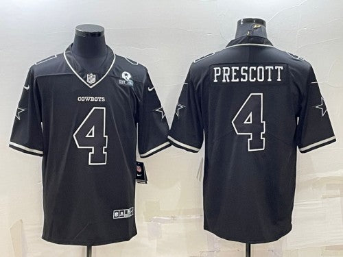 Dak Prescott Dallas Cowboys black jersey