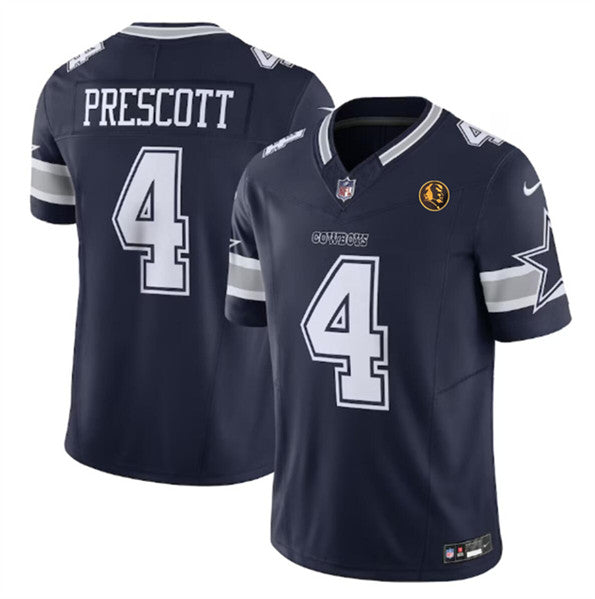 Dak Prescott Dallas Cowboys navy FUSE jersey