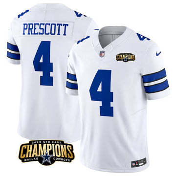Dak Prescott Dallas Cowboys white FUSE jersey