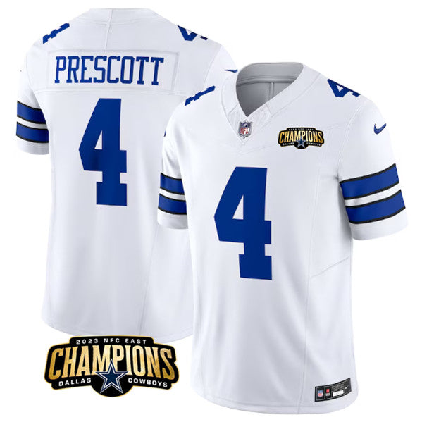 Dak Prescott Dallas Cowboys white FUSE jersey