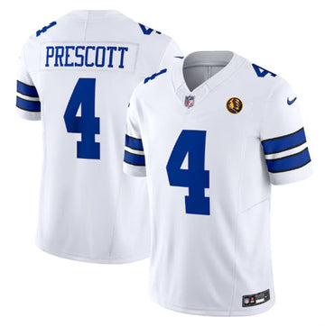 Dak Prescott Dallas Cowboys white FUSE jersey