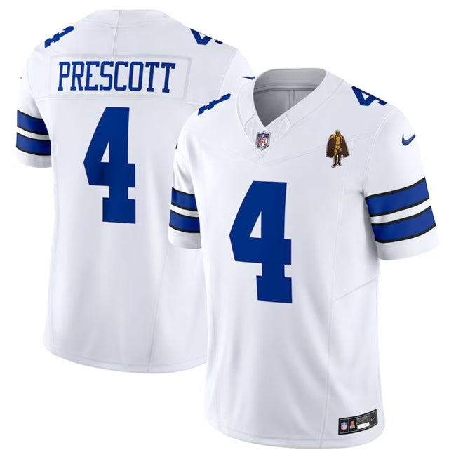 Dak Prescott Dallas Cowboys white FUSE jersey