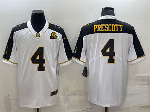 Dak Prescott Dallas Cowboys white jersey