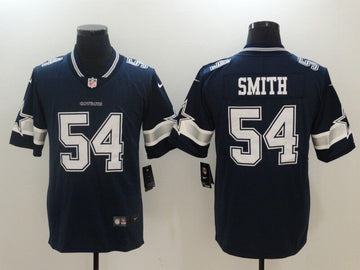 Dallas Cowboys #54 Jaylon Smith Navy Blue Jersey